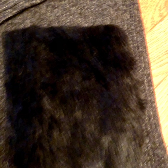 New NWT 143 Story Black & gray heathered ribbed turtleneck long sweater tunic M - Picture 6 of 10